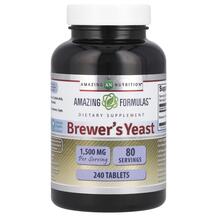 Пивні дріжджі Brewer's Yeast 250 mg Amazing