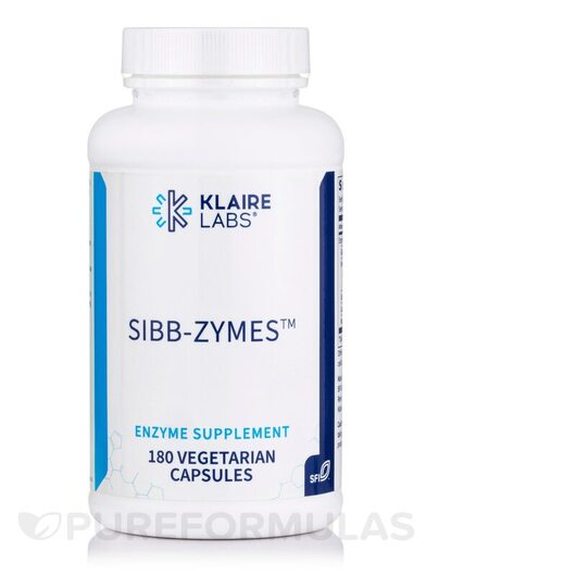 Основне фото товара Klaire Labs, SIBB-Zymes, Ферменти, 180 капсул
