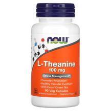 L-Theanine 100 mg Capsules L-Теанин 100 мг NOW L-Theanine 100 mg Capsules L-Теанин 100 мг NOW