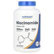 Фото товару Nutricost, Niacinamide Vitamin B3, Ніацинамід, 240 капсул