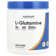L-Глутамін L-Glutamine Unflavored Nutricost 300 г