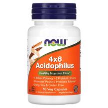 Acidophilus 4x6 Пробиотики Ацидофилус 4x6 NOW