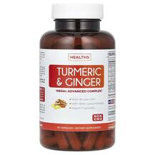 Куркумін и Імбир Turmeric & Ginger with Bioperine