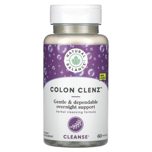 Основне фото товара Natural Balance, Colon Clenz, Підтримка кишківника, 60 капсул
