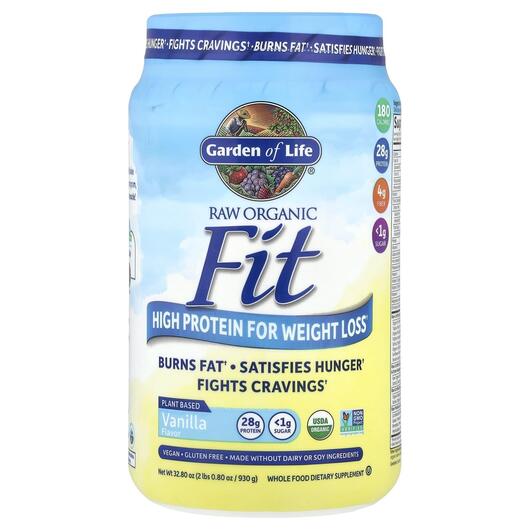 Основне фото товара RAW Organic Fit High Protein for Weight Loss, Контроль ваги, 930 