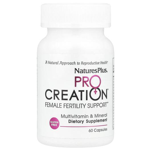 Основне фото товара ProCreation Female Fertility Support, Підтримка Лібідо, 60 капсул