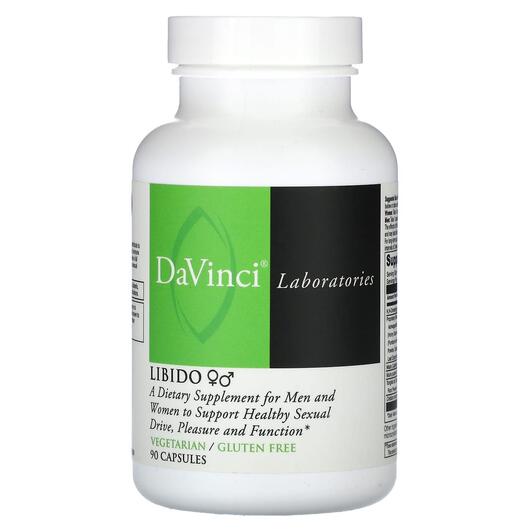 Основне фото товара DaVinci Laboratories, Libido, Підтримка Лібідо, 90 капсул