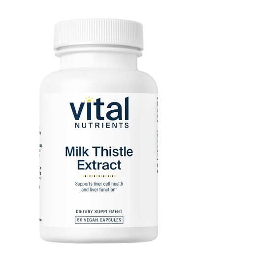 Основне фото товара Milk Thistle Extract Ethanol/Water Extract 250, Розторопша, 60 ка