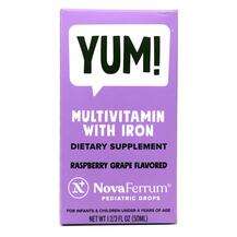 Рідке залізо для немовлят YUM! Multivitamin with