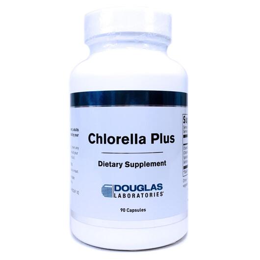 Основне фото товара Douglas Laboratories, Chlorella Plus, Хлорелла Плюс, 90 капсул