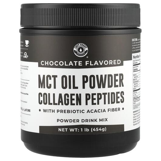 Основне фото товара MCT Oil Powder Collagen Peptides with Prebiotic Acacia, Колаген, 