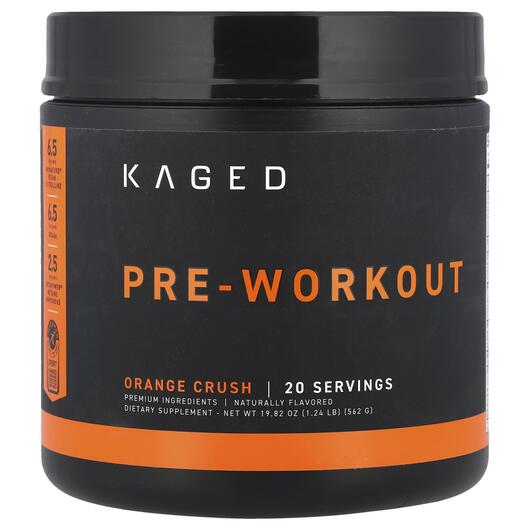 Основне фото товара PRE-KAGED Premium Pre-Workout Orange, Передтренувальний комплекс,