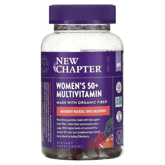 Основне фото товара Women's 50+ Multivitamin Berry, Вітаміни для жінок 50+, 90 т