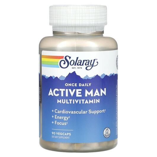 Основне фото товара Once Daily Active Man Multivitamin, Вітаміни для чоловіків, 90 ка