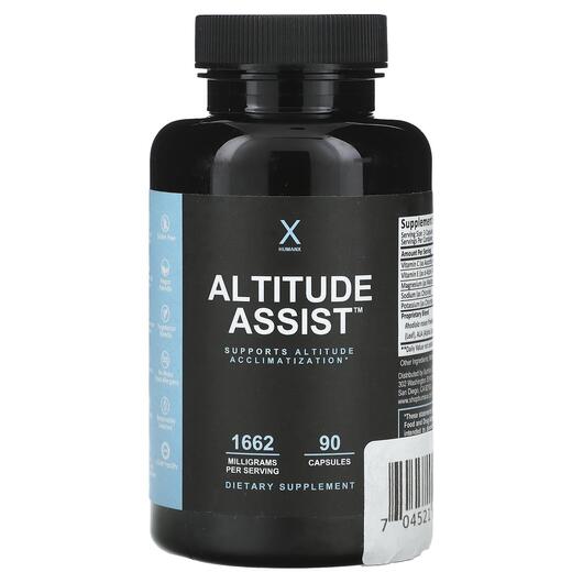 Основне фото товара Altitude Assist 1662 mg, Підтримка висотної акліматизації, 90 кап