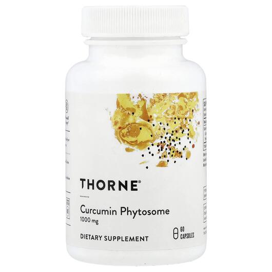 Основне фото товара Curcumin Phytosome 1000 mg, Екстракту куркуміну Меріва, 60 капсул