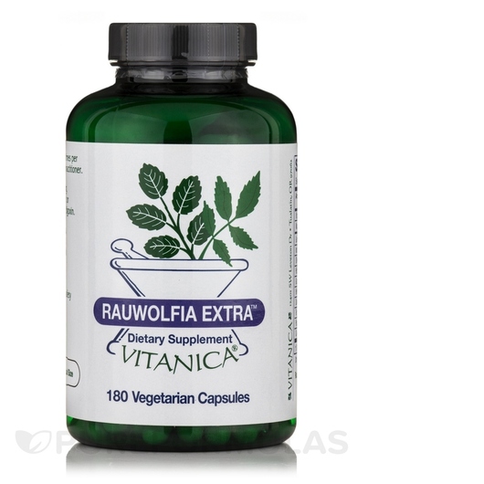 Основне фото товара Rauwolfia Extra Professional Formula, Кардіо комплекс, 180 капсул