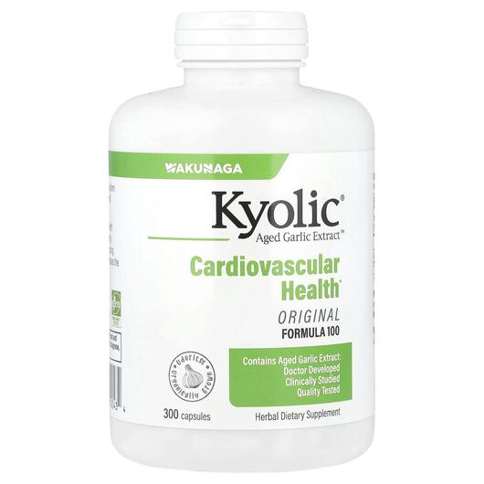 Основне фото товара Kyolic, Cardiovascular Health, Кардіо комплекс, 300 капсул