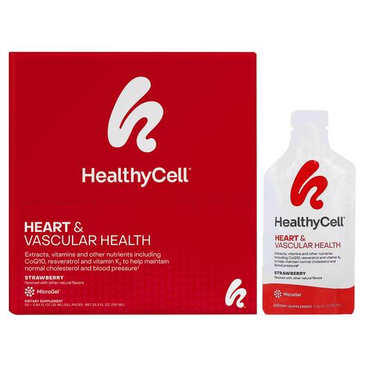 Основне фото товара Heart & Vascular Health Strawberry, Кардіо комплекс, 30 шт