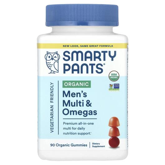 Основне фото товара Organic Men's Gummies, Мультивітаміни для чоловіків, 90 цуке