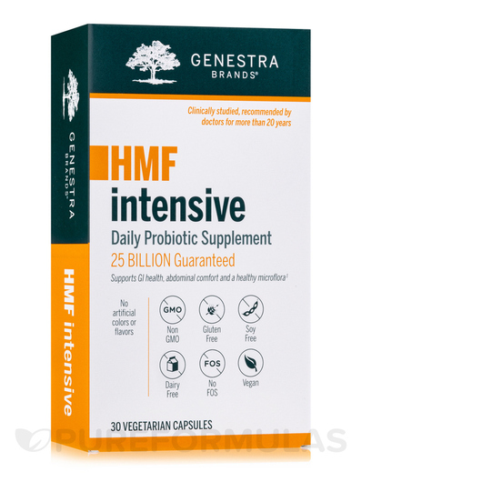 Основне фото товара Genestra, HMF Intensive, Пробіотики, 30 капсул