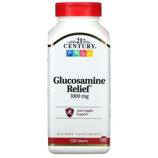 Основне фото товара Glucosamine Relief 1000 mg, Глюкозамін Хондроітин, 120 таблеток