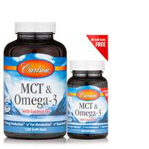 MCT Олія MCT & Omega-3 with Coconut Oil 120 +