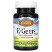 E-Gems Plus 400 IU 268 mg, Вітамін E Токофероли, 50 капсул
