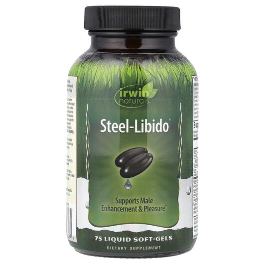 Основне фото товара Irwin Naturals, Steel Libido, Підтримка Лібідо, 75 капсул