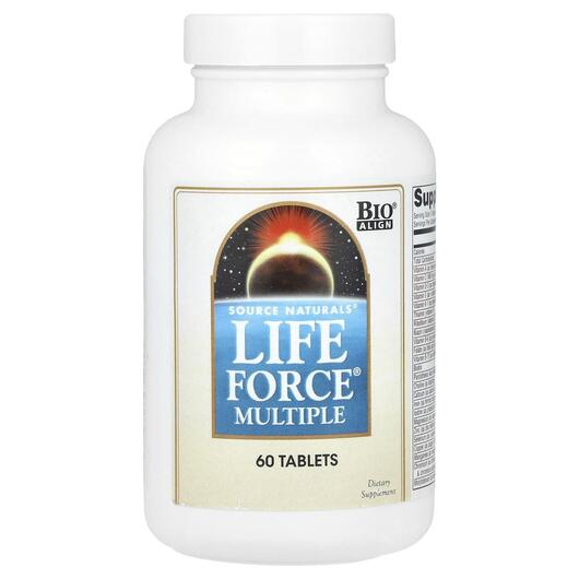 Основне фото товара Source Naturals, Life Force Multiple, Мультивітаміни, 60 таблеток