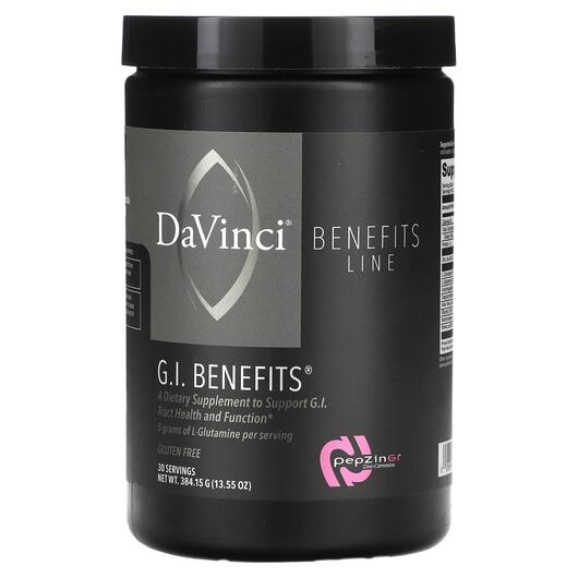 Основне фото товара DaVinci Laboratories, Benefits Line G.I., Ферменти, 384.15 г