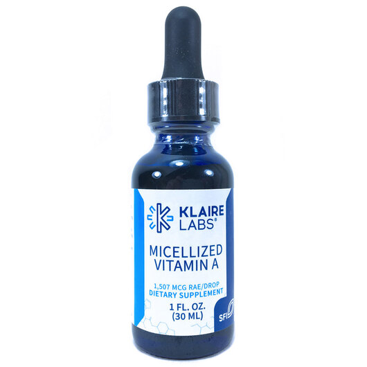 Основне фото товара Micellized Vitamin A, Міцелізірованний Вітамін А, 30 мл
