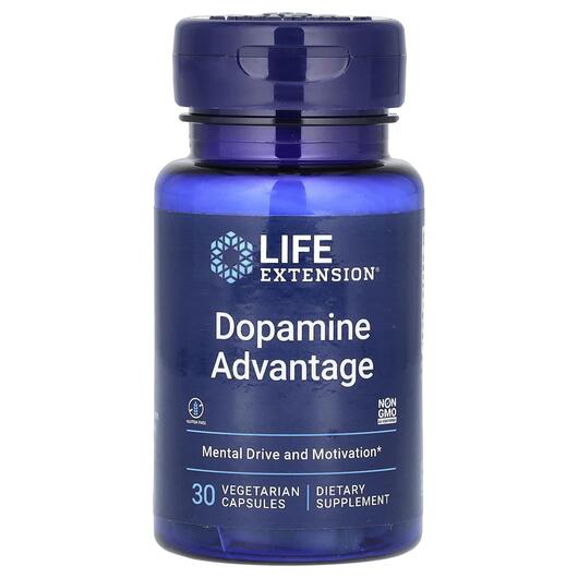 Основне фото товара Life Extension, Dopamine Advantage, Підтримка дофаміну, 30 капсул