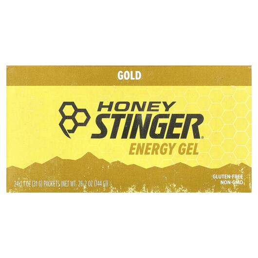 Основне фото товара HoneyStinger, Energy Gel Gold, Енергетичний напій, 24 шт