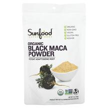 Мака Raw Organic Black Maca Powder Sunfood 113 г