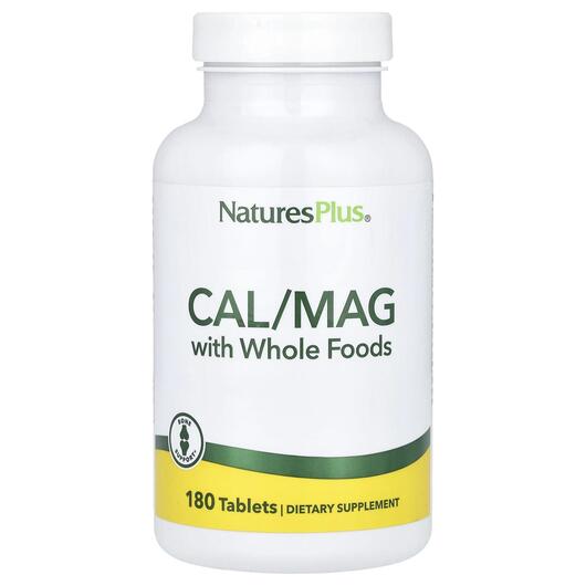 Основне фото товара Source of Life Cal/Mag Mineral Supplement, Кальцій Магній, 180 та