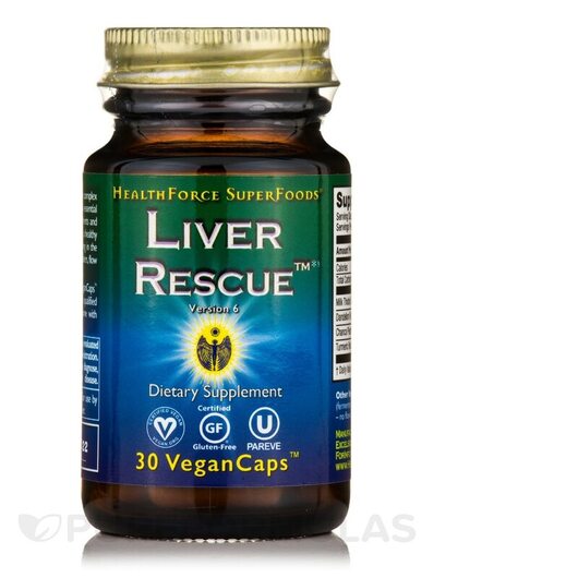 Основне фото товара Liver Rescue, Підтримка печінки, 30 капсул