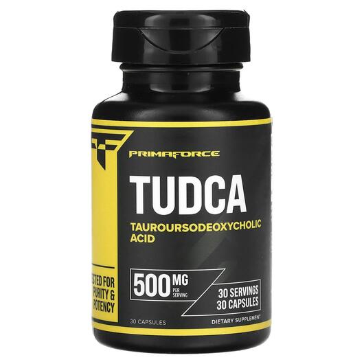 Основне фото товара Primaforce, TUDCA 500 mg, Тудка, 30 капсул