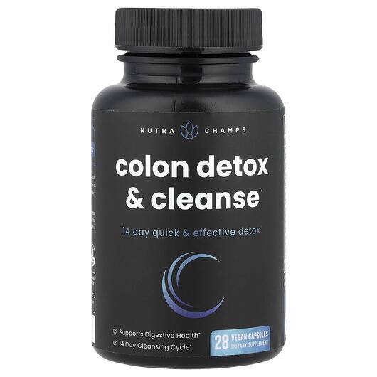 Основне фото товара NutraChamps, Colon Cleanse, Підтримка кишечника, 28 капсул