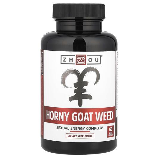 Основне фото товара Zhou Nutrition, Horny Goat Weed, Горянка, 60 капсул