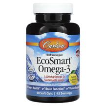Wild Norwegian EcoSmart Omega-3 Natural Lemon 1000