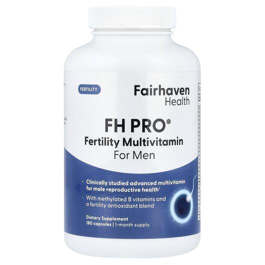 Основне фото товара Fairhaven Health, FH Pro for Men, Підтримка Лібідо, 180 капсул