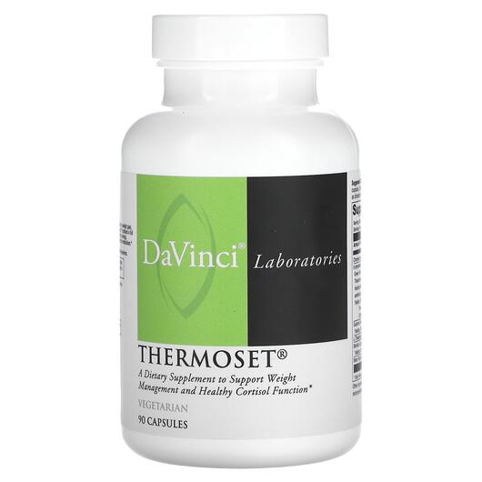 Основне фото товара DaVinci Laboratories, Thermoset, Підтримка Кортизолу, 90 капсул