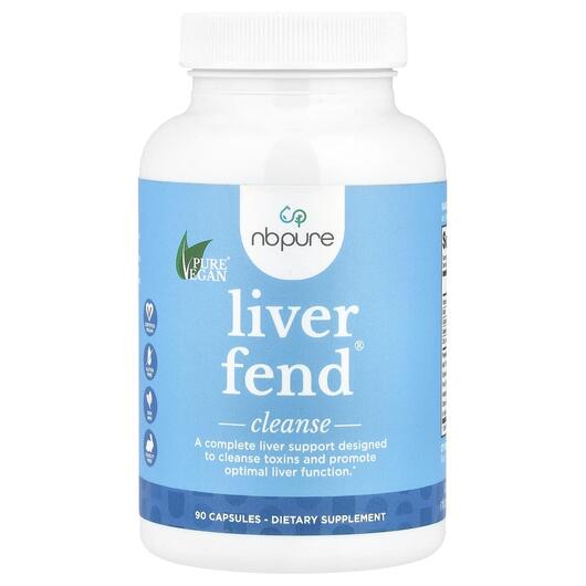 Основне фото товара NB Pure, Liver Fend Cleanse, Підтримка печінки, 90 капсул