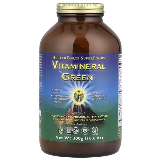 Основне фото товара Vitamineral Green Version 5.5 10, Мінеральні добавки, 300 г