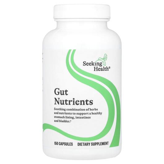 Основне фото товара Seeking Health, Optimal GI, Підтримка кишківника, 150 капсул