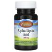 Carlson, Alpha Lipoic Acid 300 mg, Альфа-ліпоєва, 30 таблеток