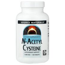 NAC 1000 mg NAC 1000 мг Source Naturals 120 таблеток