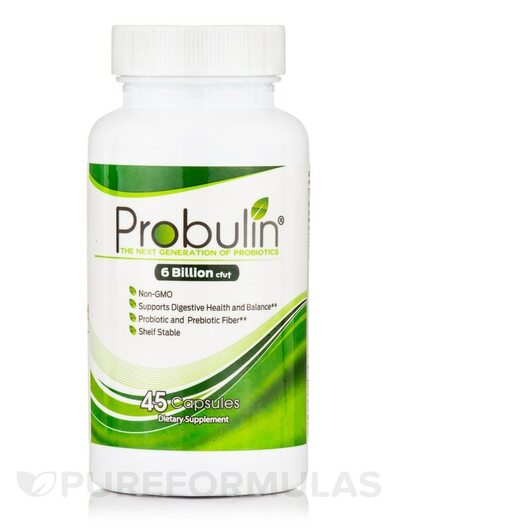 Основне фото товара Probulin, Original Formula 6 Billion CFU, Пробіотики, 45 капсул