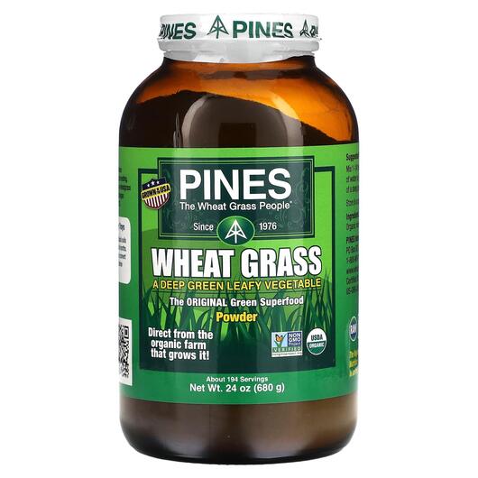 Основное фото товара Ростки пшеницы Витграсс, Pines Wheat Grass Powder 1, 680 г
